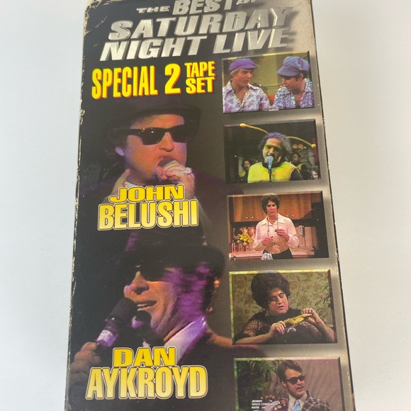 THE BEST OF SATURDAY NIGHT LIVE JOHN BELUSHI AND DAN AYKROYD 2 VHS TAPES - Picture 2 of 5